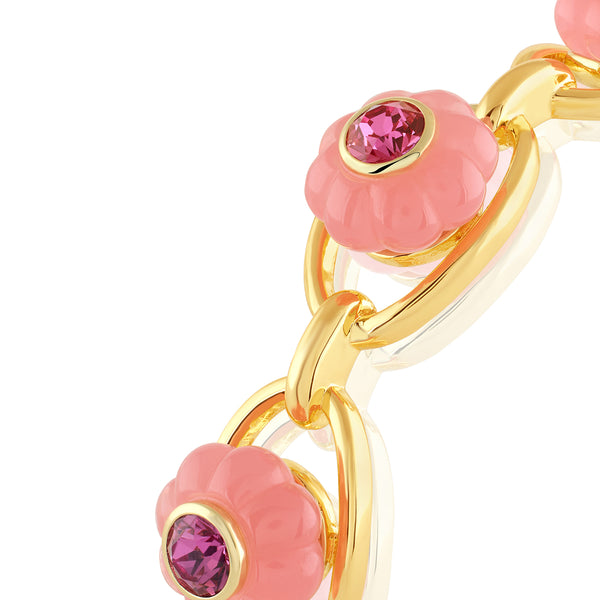 Isharya Rosé Garden Cuff Bracelets M