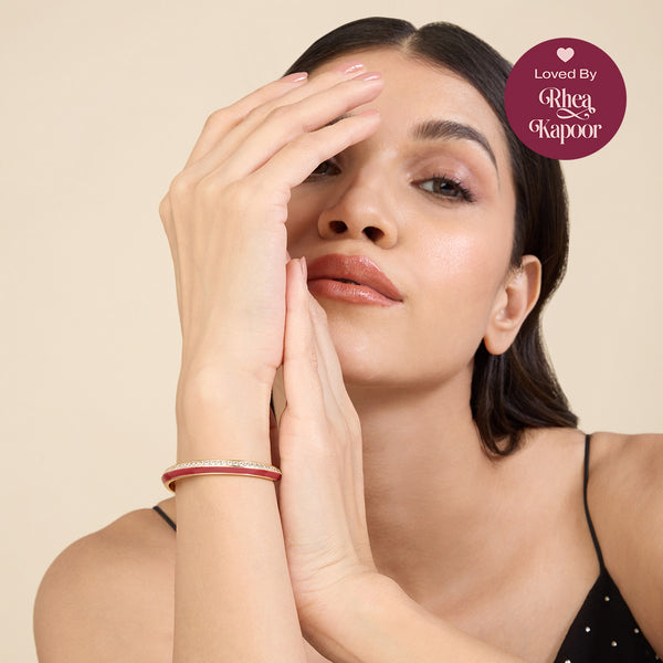 isharya Ruby Disco Cuff Bracelet Bracelets XS