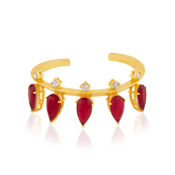 isharya Ruby Festive Drip Cuff Cuff XS