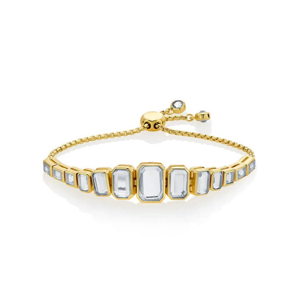 Isharya Ruhaniyat Mirror & CZ Bracelet Bracelets