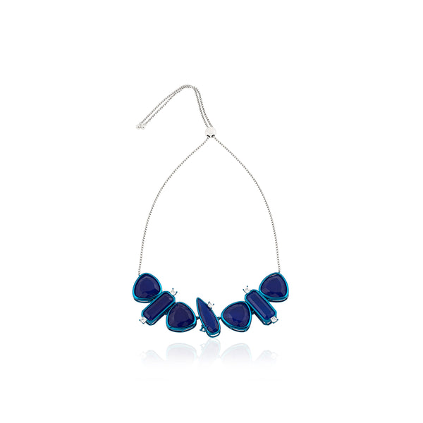 Isharya Sapphire Flame Choker Necklaces