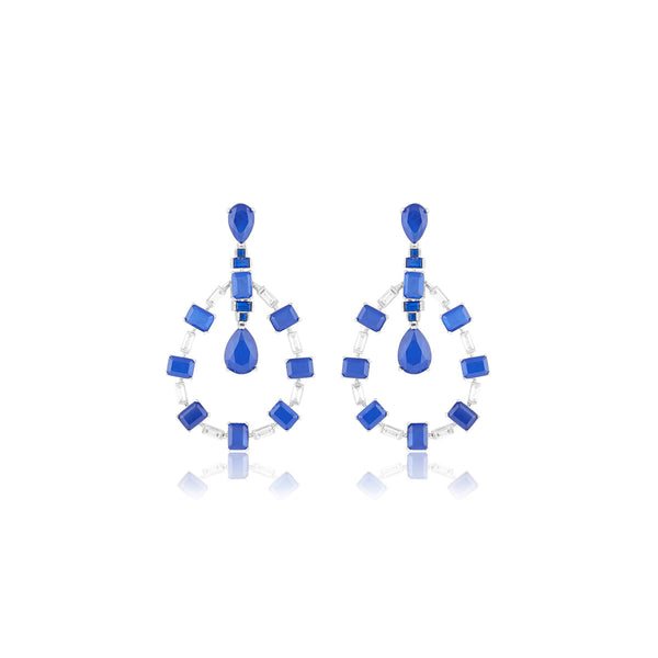 Isharya Sapphire Luxe Dangler Earrings Earrings