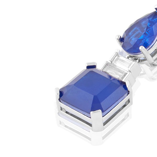 Isharya Sapphire Radiance Dangle Earrings Earrings