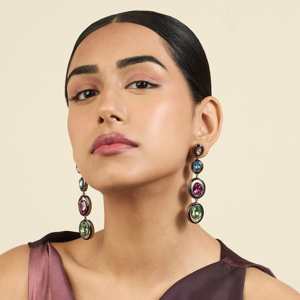 Isharya Seafoam Serenade Danglers Earrings