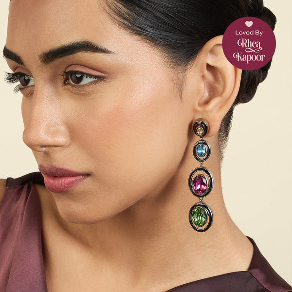 isharya Seafoam Serenade Danglers Earrings