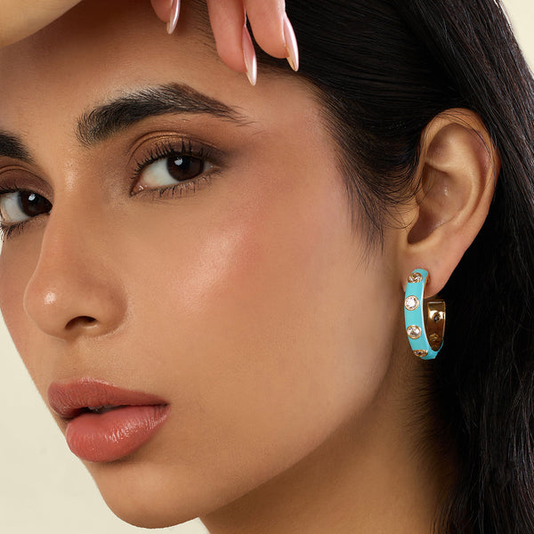 isharya Serenity Huggies Earrings