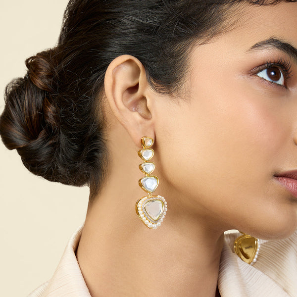 isharya Sheesh Mahal Danglers Earrings