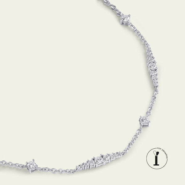 isharya Silver Chain Necklace Necklaces Silver