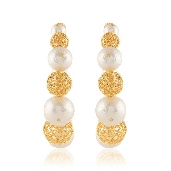 Isharya Sintra Statement Hoops Earring