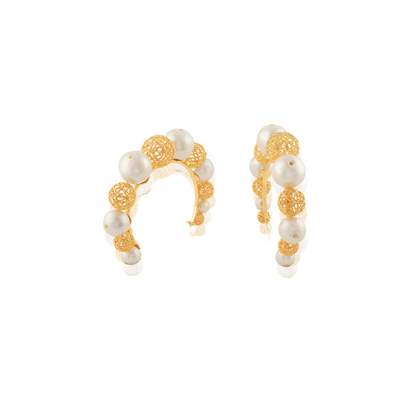 Isharya Sintra Statement Hoops Earring