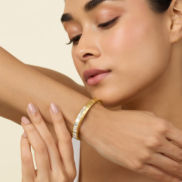 isharya Sleek Festive Mirror Cuff Cuff XS