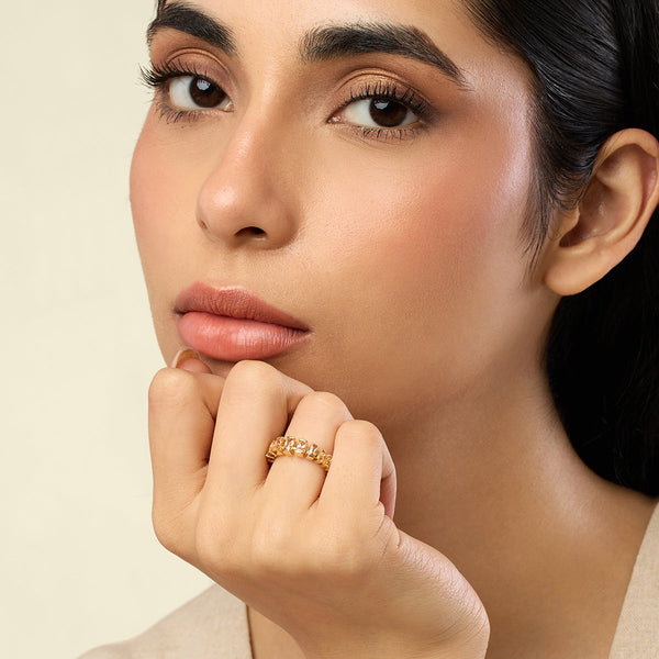 Isharya Solar Flare Infinity Ring Rings 6