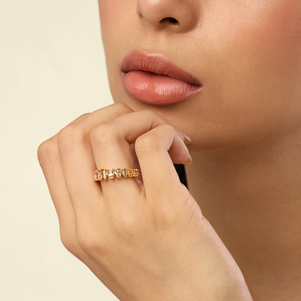 isharya Solar Flare Infinity Ring Rings 6