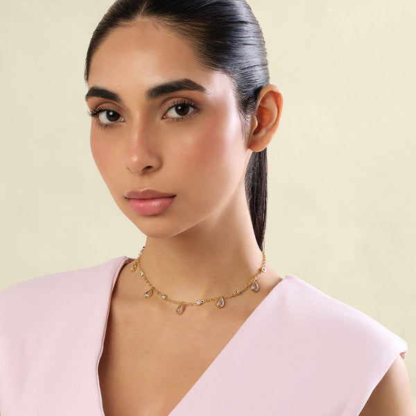 Isharya Starlight Stationed Necklace Necklaces