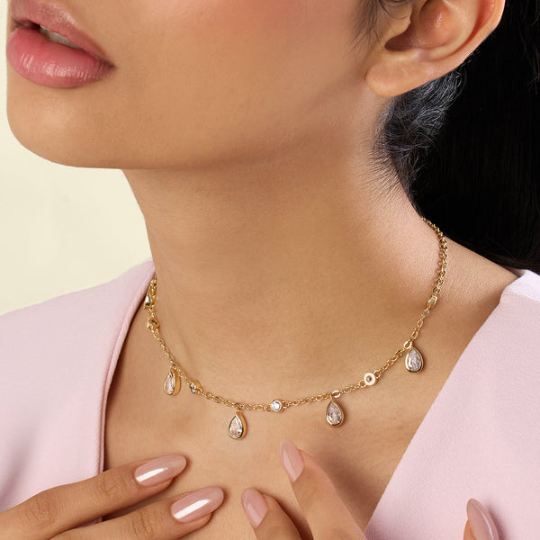 isharya Starlight Stationed Necklace Necklaces