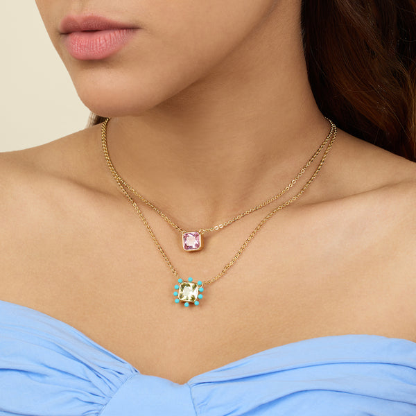 isharya Summer Candy Layered Necklace Necklaces