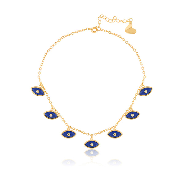 Isharya Summer Eyes Charm Necklace Necklaces