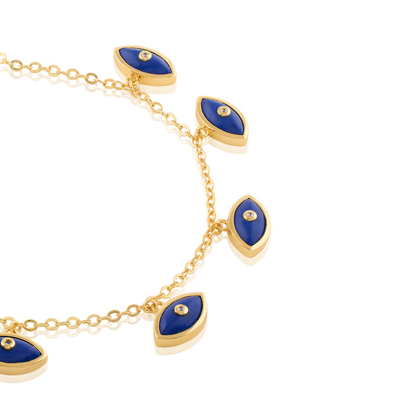 Isharya Summer Eyes Charm Necklace Necklaces