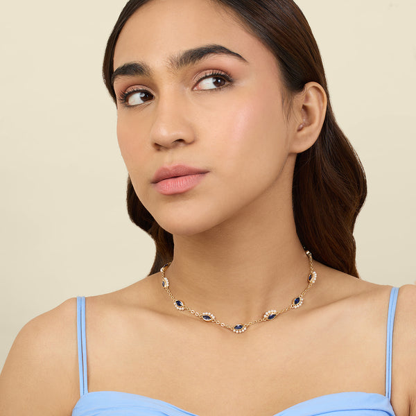 Isharya Summer Eyes Choker Necklace Necklaces