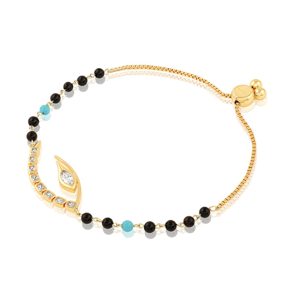 Isharya Tennis Eye Bolo Bracelet Bracelets