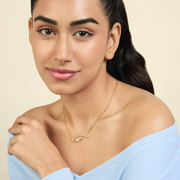 Isharya Tennis Eye Pendant Necklace Necklaces
