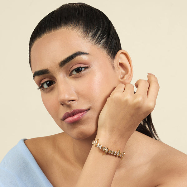 Isharya Tennis Girlie Bolo Bracelet Bracelets