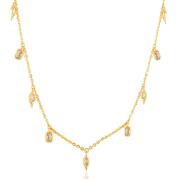 Isharya Tennis Girlie Charm Choker Necklaces