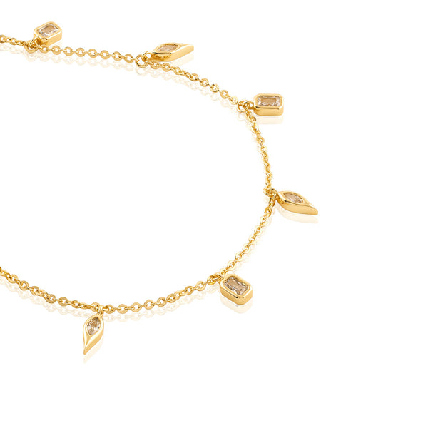 Isharya Tennis Girlie Charm Choker Necklaces