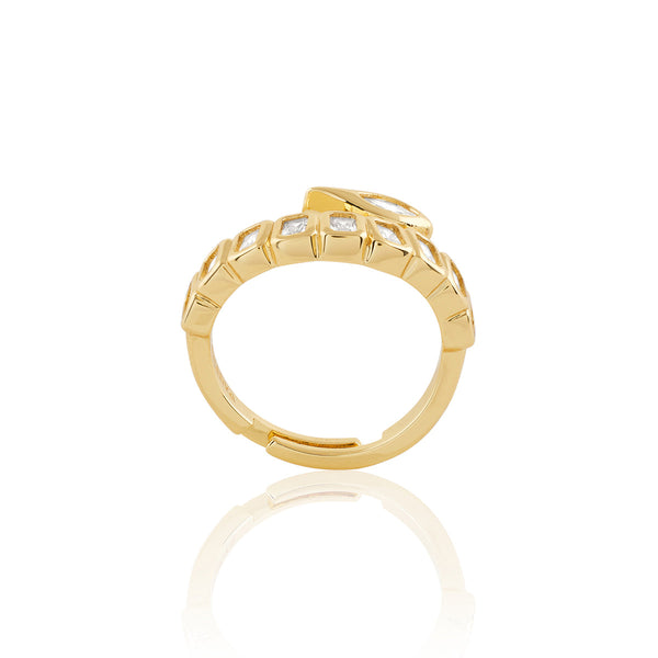 Isharya Tennis Girlie Ring Rings Free Size