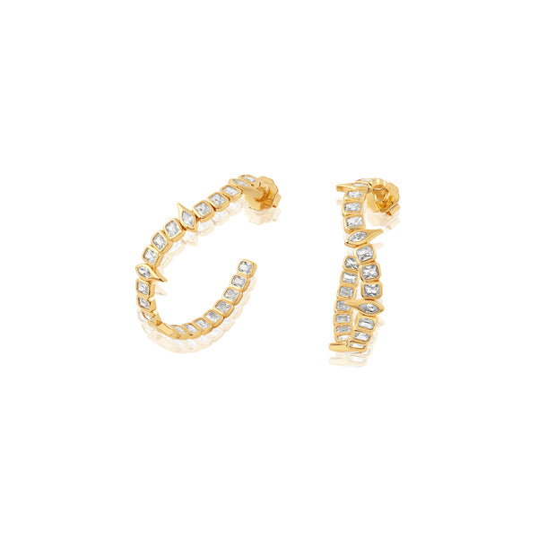 Isharya Tenniscore XXL Hoops Earrings