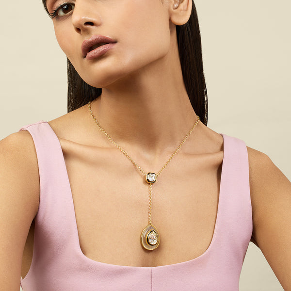 Isharya Tidal Treasures Drop Necklace Necklaces