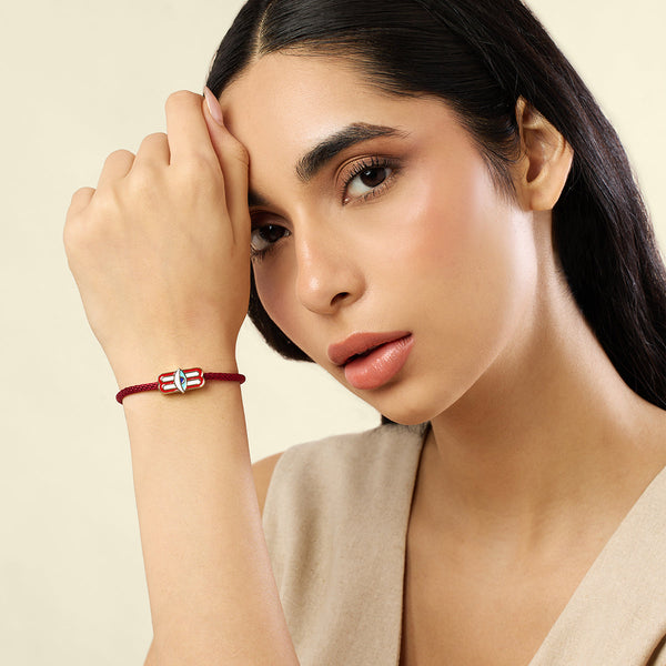 Isharya Trinetra Rakhi Bracelet Bracelets