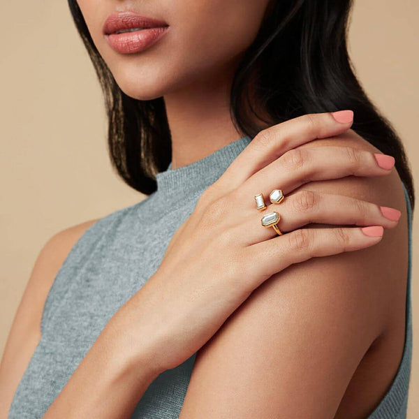 isharya Trinity Ring Rings