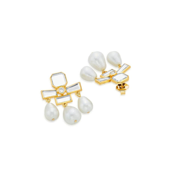 Isharya Trio Drop Earrings Earrings