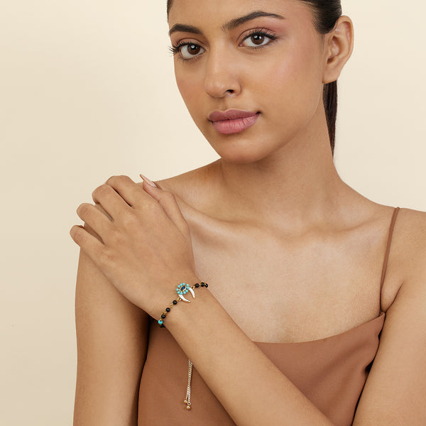 Isharya Turquoise Horseshoe Bracelet Bracelets