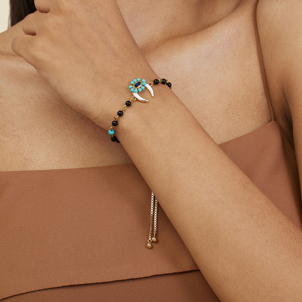 isharya Turquoise Horseshoe Bracelet Bracelets