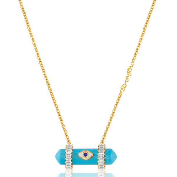 Isharya Turquoise Pendant Necklace Necklaces