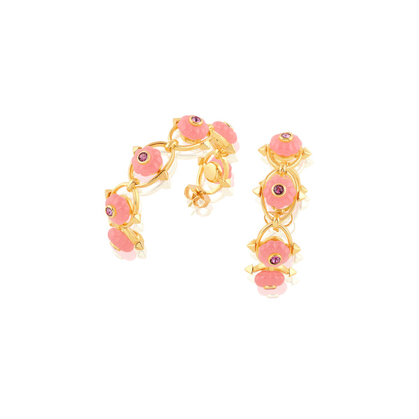 Isharya Twilight Bloom Hoop Earrings Earrings