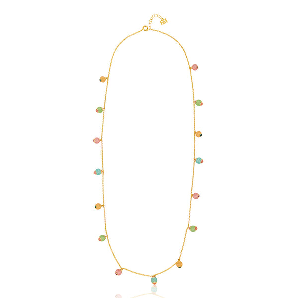 Isharya Whimsical Garden Long Necklace Necklaces