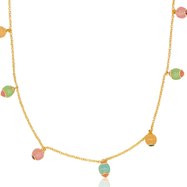 Isharya Whimsical Garden Long Necklace Necklaces