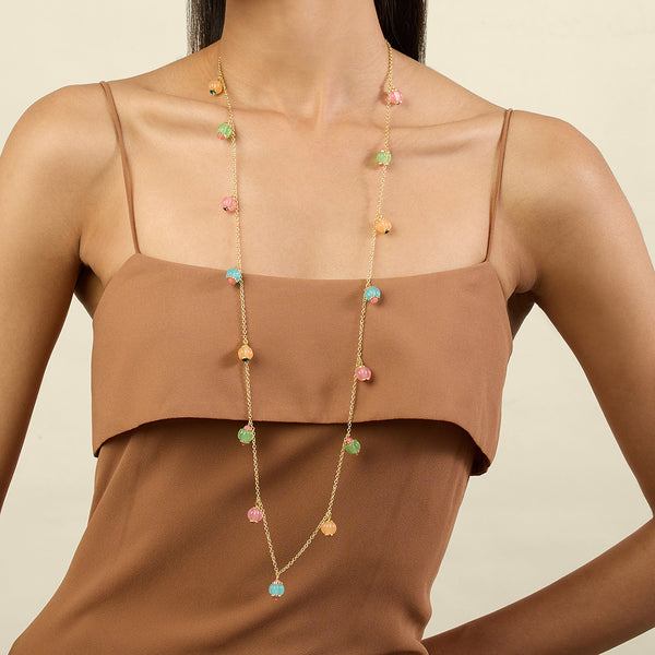 isharya Whimsical Garden Long Necklace Necklaces