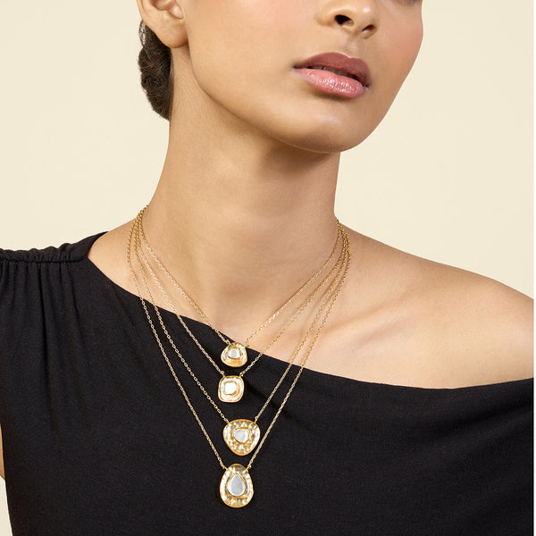 isharya Zoori Layered Necklace Necklaces