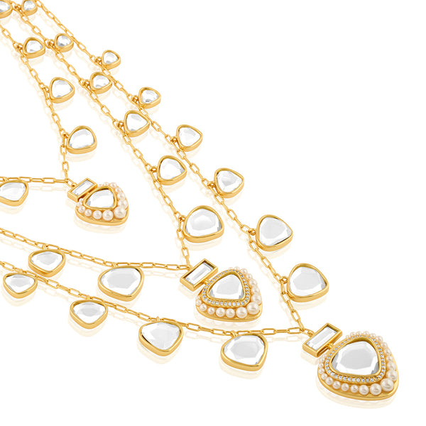 Isharya Maharani Layered Statement Necklace Necklaces