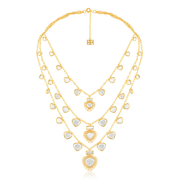 Isharya Maharani Layered Statement Necklace Necklaces