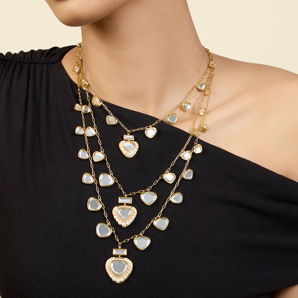 isharya Maharani Layered Statement Necklace Necklaces