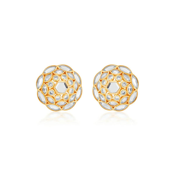 Isharya Marquise Mirror Cluster Stud Earrings Earrings
