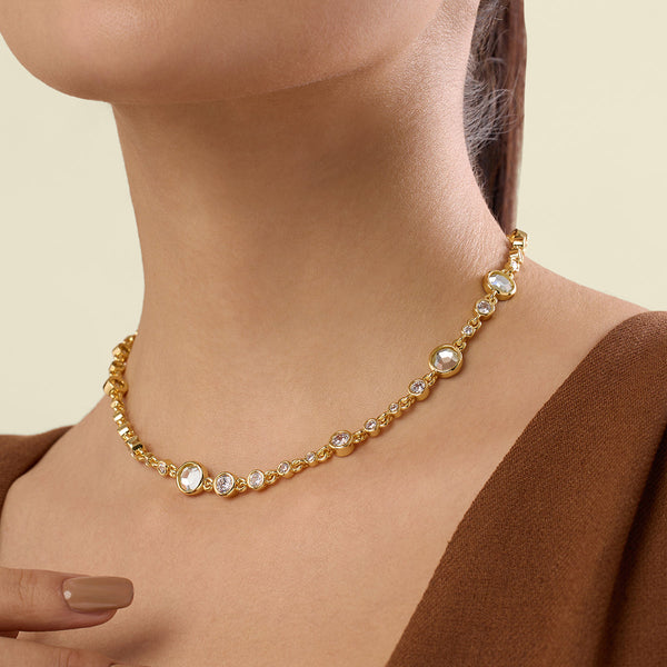 isharya Modern Maharani Bolo Necklace/Headband Necklaces