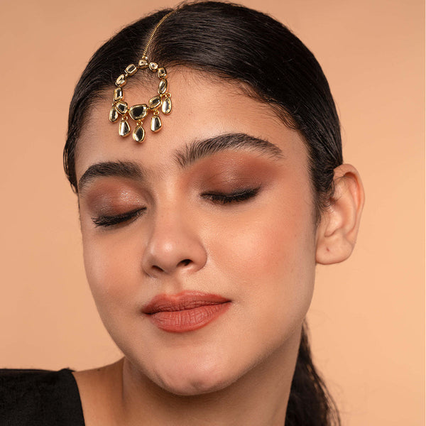 Isharya Nuit Moon Bali Maang Tikka Maang Tikka Gold