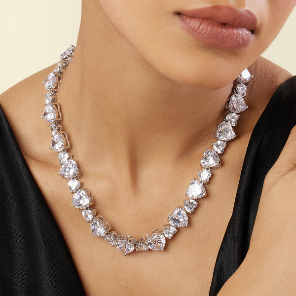 isharya Radiant Resurgence Tennis Collar Necklace Necklaces