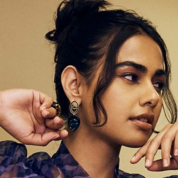 isharya Taj B-dazzle Glory Wrap Drop Earrings Earrings